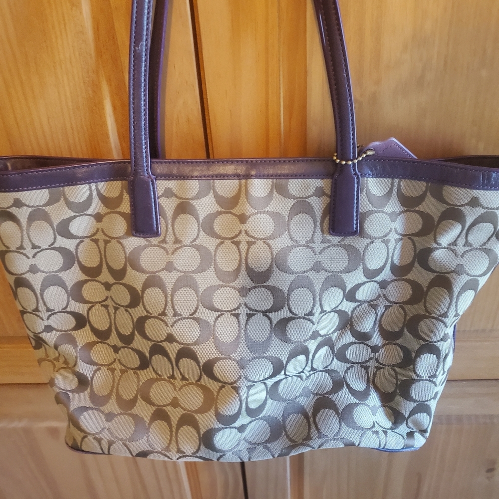 Couch purple purse